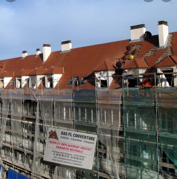 Sas FLCOUVERTURE - Réalisation bac acier
