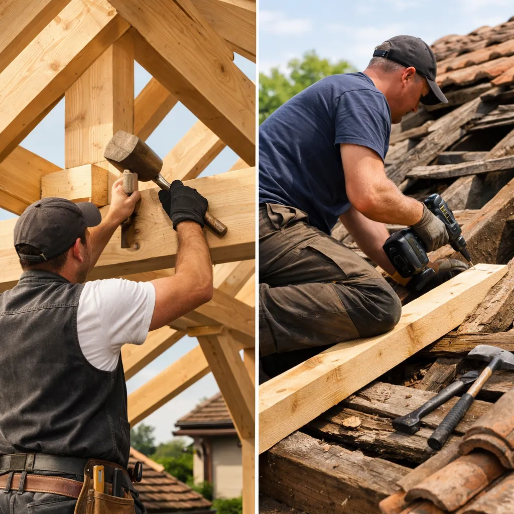 Sas FLCOUVERTURE - Charpente traditionnelle et réparation